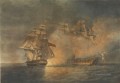 ユニコーン・ポーコック海戦によるフランスのフリゲート艦ラ・トリビューンの捕獲